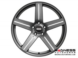 Ford Fusion Custom Wheels by Fondmetal - STC-01 - Gloss Titanium Milled